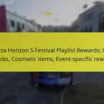 Forza Horizon 5 Festival Playlist Rewards: Car unlocks, Cosmetic items, Event-specific rewards