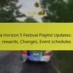 Forza Horizon 5 Festival Playlist Updates: New rewards, Changes, Event schedules