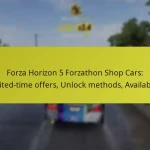 Forza Horizon 5 Forzathon Shop Cars: Limited-time offers, Unlock methods, Availability