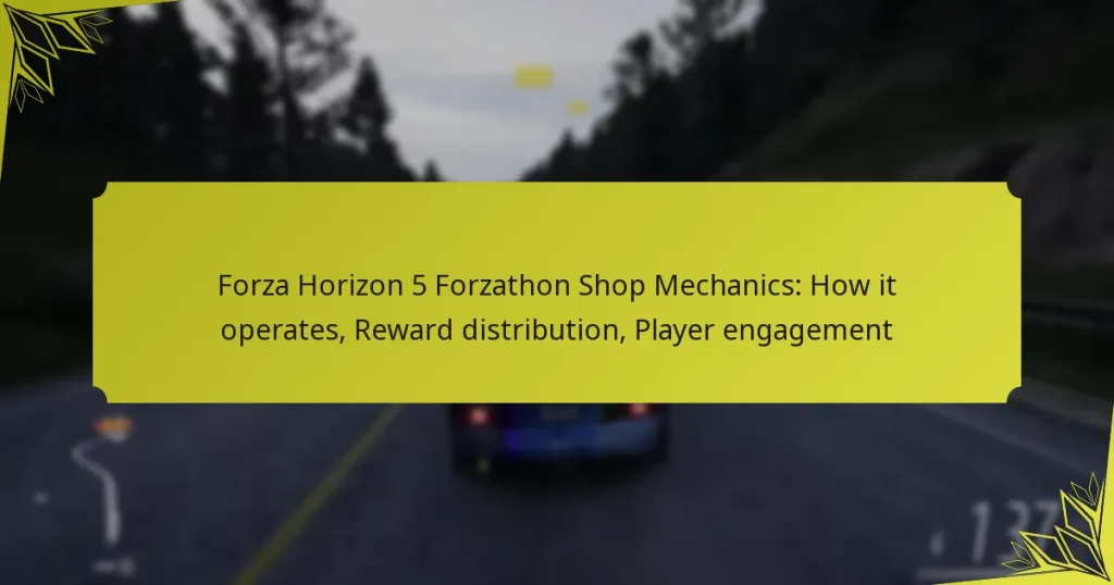 Forza Horizon 5 Forzathon Shop Mechanics: How it operates, Reward distribution, Player engagement