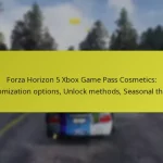 Forza Horizon 5 Xbox Game Pass Cosmetics: Customization options, Unlock methods, Seasonal themes