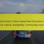 Forza Horizon 5 Xbox Game Pass Exclusive Cars: Unlock criteria, Availability, Community reactions