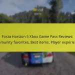 Forza Horizon 5 Xbox Game Pass Reviews: Community favorites, Best items, Player experiences