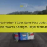 Forza Horizon 5 Xbox Game Pass Updates: New rewards, Changes, Player feedback