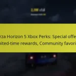 Forza Horizon 5 Xbox Perks: Special offers, Limited-time rewards, Community favorites